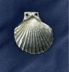 Metalen Jacobsschelp (vertind)