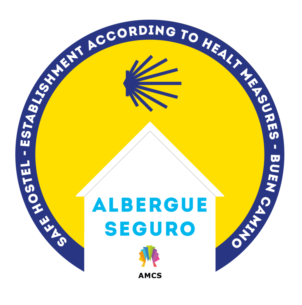 sticker Albergue seguro