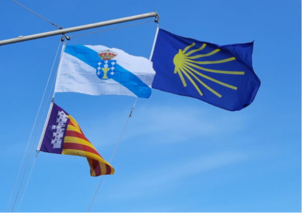 Vlag Camino de Santiago