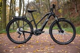 e-bike op bospad