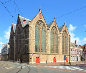 Gevel Kloosterkerk Den Haag