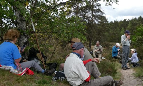 lunchpauze op de galgenberg