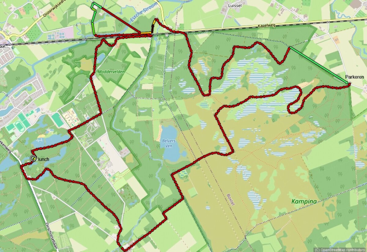 18 km Kampina en Oisterwijk
